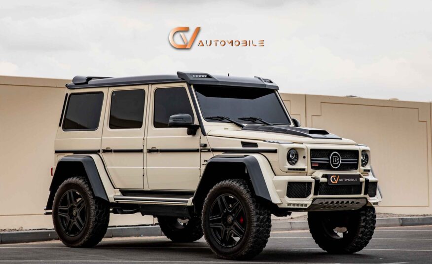 2017 Mercedes Benz G500 4×4 with Brabus Kit