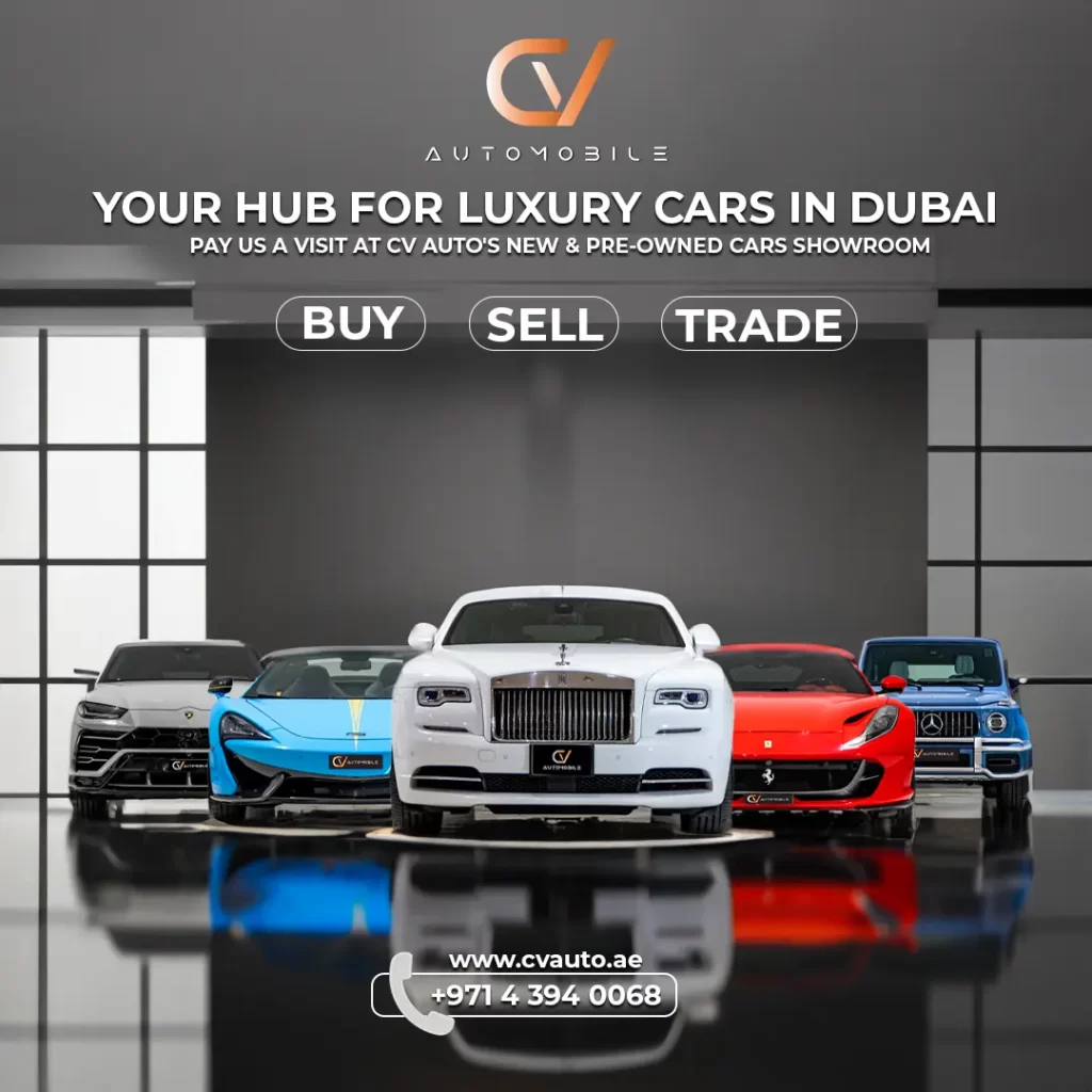 How Do People In Dubai Manage To Buy Luxury Cars Cv Auto New And