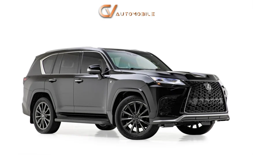 2022 Lexus LX600 F-Sport