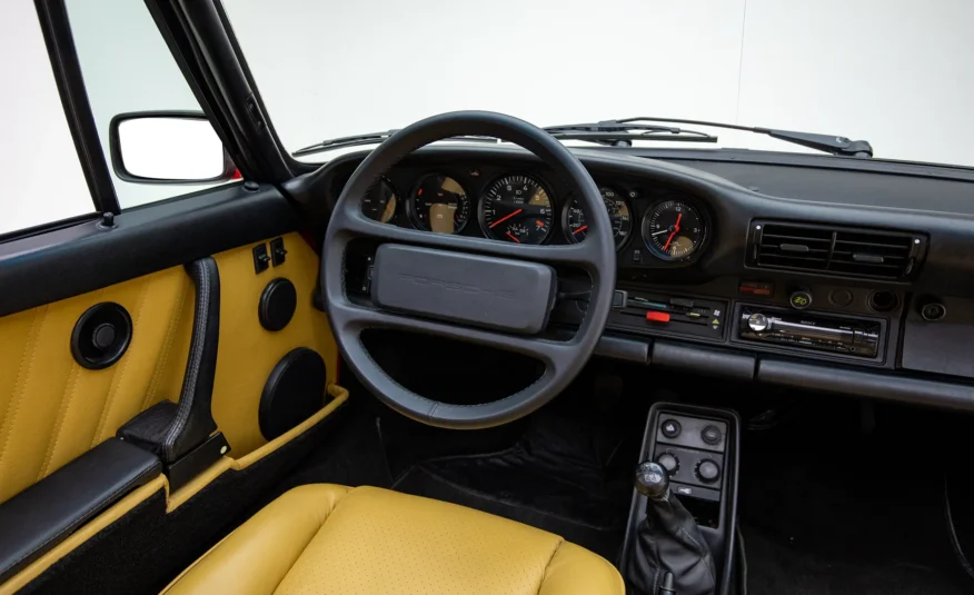 1988 Porsche 911 Carrera Turbo Cabriolet