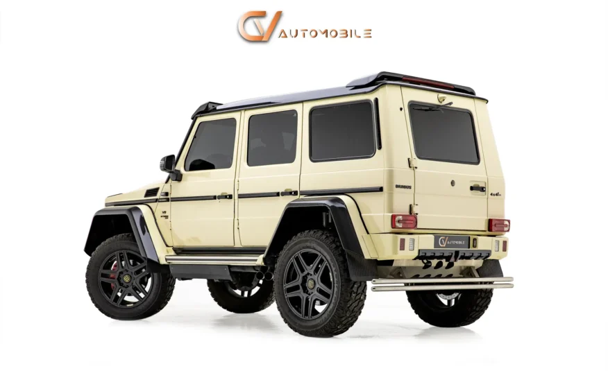 2017 Mercedes Benz G500 4×4 with Brabus Kit