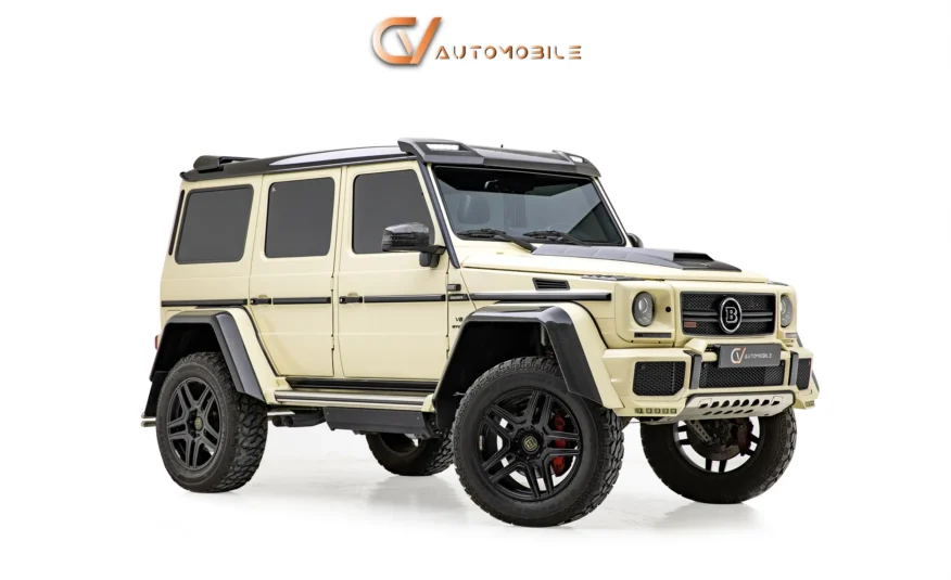 2017 Mercedes Benz G500 4×4 with Brabus Kit