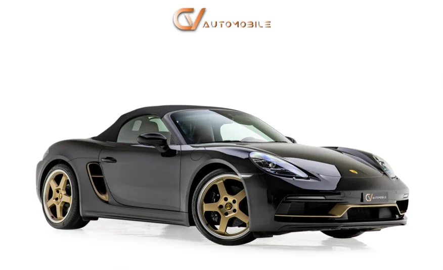 2022 Porsche 718 Boxster 25 (25 Years Edition)