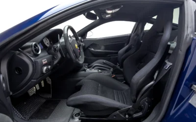 Luxury interior of Ferrari 599 GTO 2