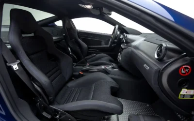 Luxury interior of Ferrari 599 GTO 3