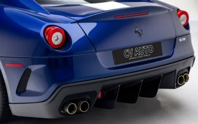 Ferrari 599 GTO exterior back