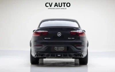 Rear exterior of 2020 Mercedes-Benz GLC 43 AMG