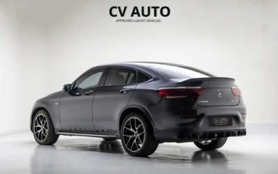side left view of 2020 Mercedes-Benz GLC 43 AMG